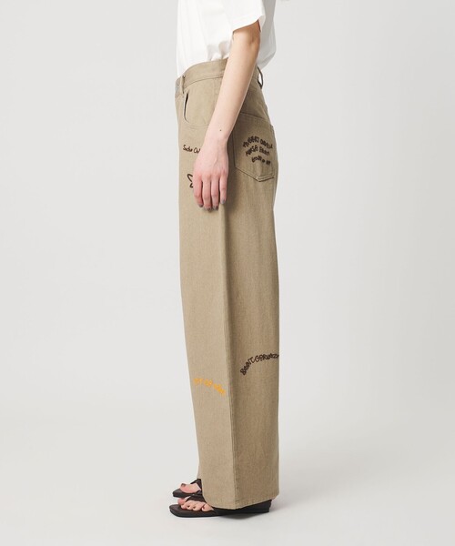 BEAUTY＆YOUTH UNITED ARROWS ワイドパンツ パンツ ドローイング エン