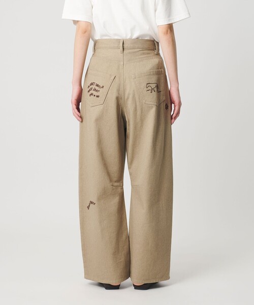 BEAUTY＆YOUTH UNITED ARROWS ワイドパンツ パンツ ドローイング エン