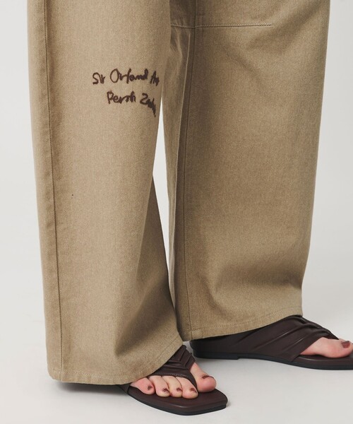 BEAUTY＆YOUTH UNITED ARROWS ワイドパンツ パンツ ドローイング エン
