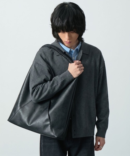 CIYOT トートバッグ 大きめ 「CIYOT」ヴィンテージライク ブレイデッド