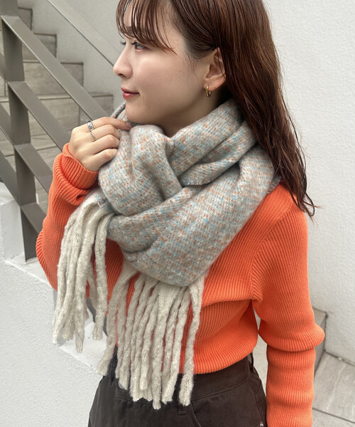 「mystic」 ストール ONE SIZE グレー レディース_画像5