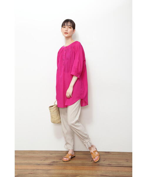 「human woman」 スラックス MEDIUM オレンジ系その他 レディース_画像5