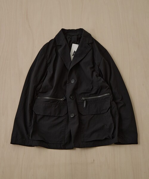 ジャケット テーラードジャケット 「and wander/アンドワンダー」twill jacket メンズの画像