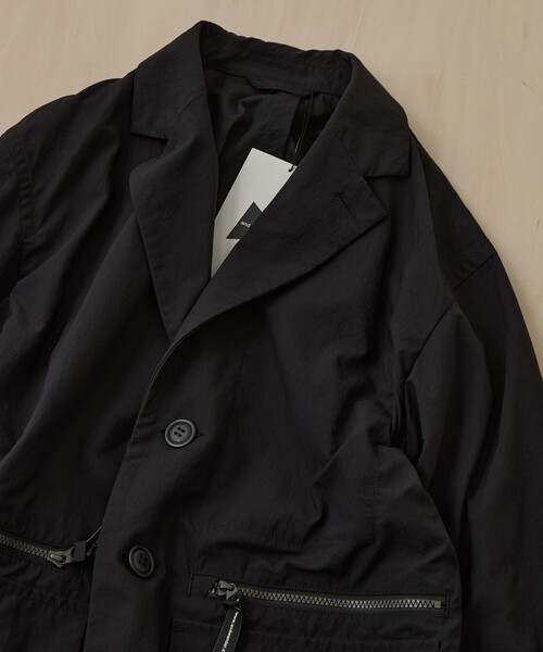 ジャケット テーラードジャケット 「and wander/アンドワンダー」twill jacket メンズの画像