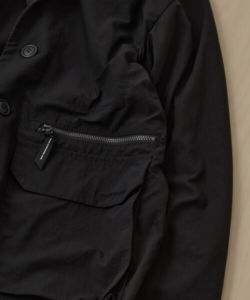 ジャケット テーラードジャケット 「and wander/アンドワンダー」twill jacket メンズの画像