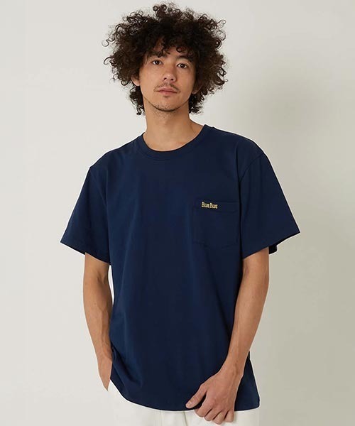 BLUE BLUE（ブルーブルー） tシャツ FRUIT OF THE LOOM × オーガニック