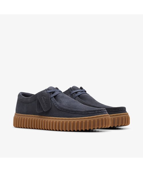 「Clarks」 シューズ UK9 米国海軍 メンズ