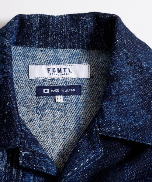 シャツ 「FDMTL」BORO S/S SHIRT RINSE メンズの画像