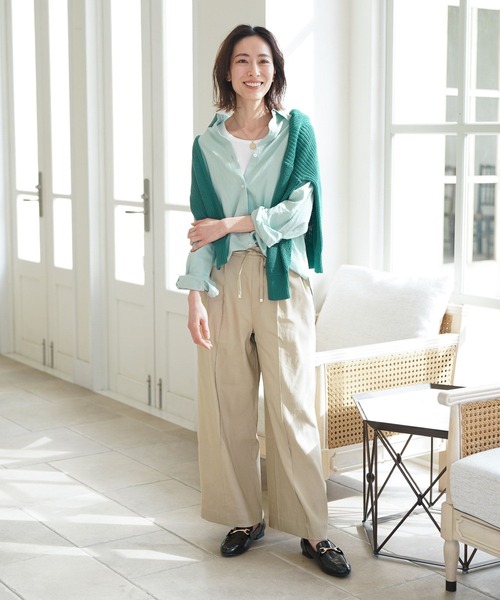 「Elura」 パンツ LARGE ライトベージュ レディース_画像3