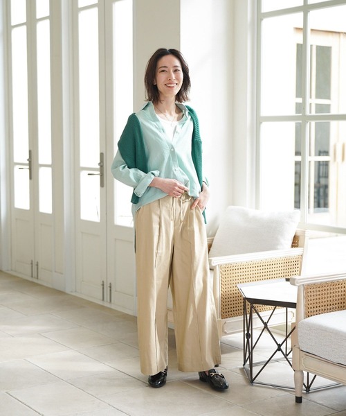 「Elura」 パンツ LARGE ライトベージュ レディース_画像4