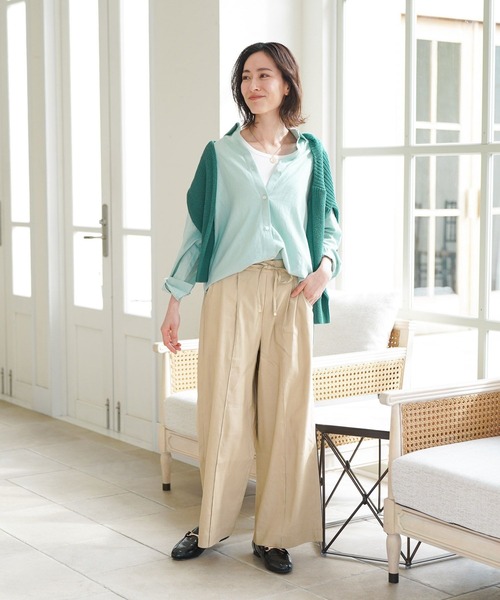 「Elura」 パンツ LARGE ライトベージュ レディース_画像5