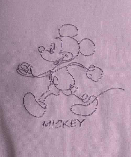 「Disney」 スウェットカットソー M ピンク レディース_画像3