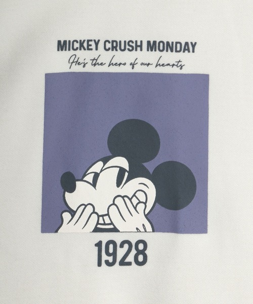 「Disney」 スウェットカットソー M ピンク レディース_画像4