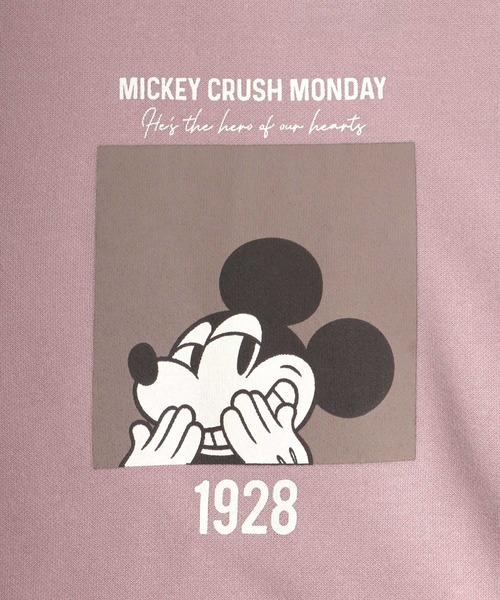「Disney」 スウェットカットソー M ピンク レディース_画像5
