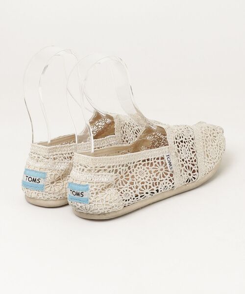 「TOMS」 シューズ 23cm ホワイト レディース_画像2