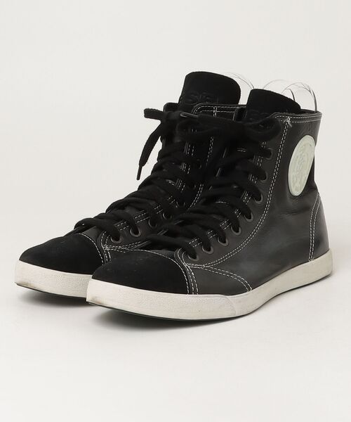 DIESEL LAMROCK 廃盤 ハイカットレザースニーカー DIESEL（ディーゼル） ハイカットスニーカー 26.5cm ブラック メンズ