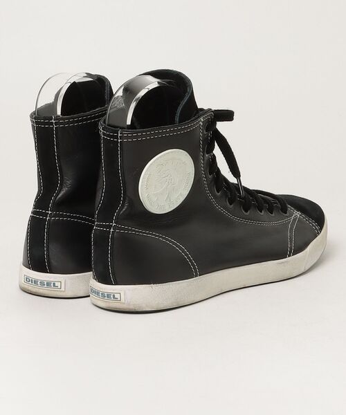 DIESEL（ディーゼル） ハイカットスニーカー 26.5cm ブラック メンズ 