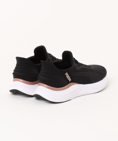 「PUMA」 ローカットスニーカー 22.0cm ブラック レディース_画像2