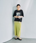 tシャツ シアーレースレイヤードT 88765...の詳細画像4
