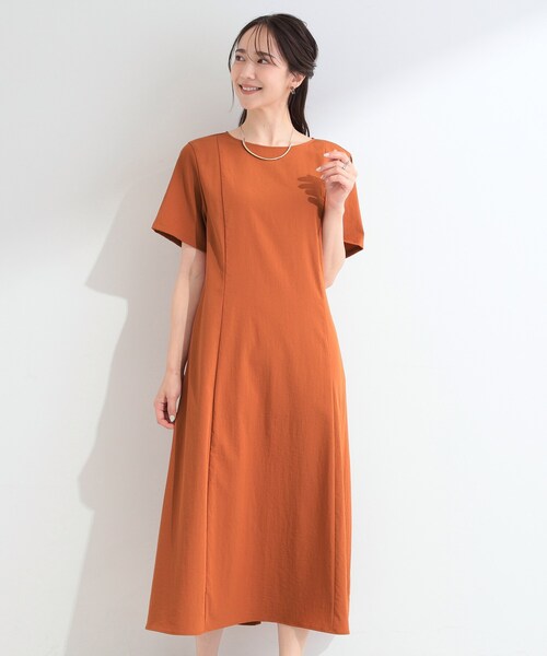 SHOO・LA・RUE（シューラルー） ワンピース 半袖 「S-LL/洗濯機可