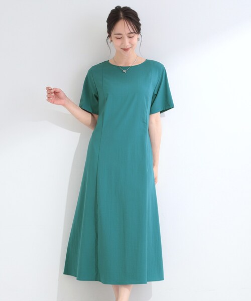 SHOO・LA・RUE（シューラルー） ワンピース 半袖 「S-LL/洗濯機可