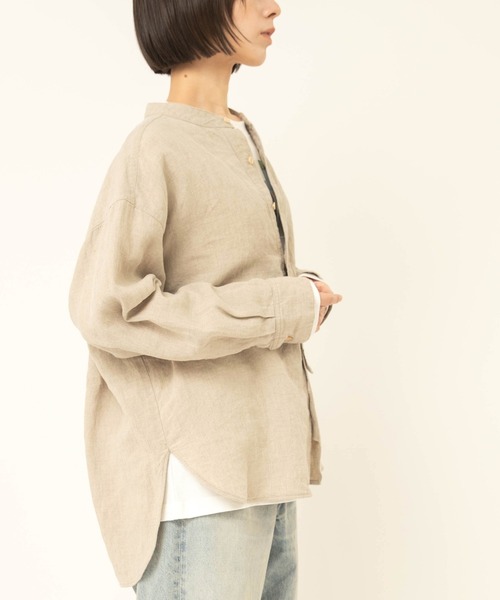 RNA-N フレンチリネンシャツ&ペイズリー柄シャツ　2点 RNA-N（アールエヌエーエヌ） リネンシャツ ブラウス シャツ B2982