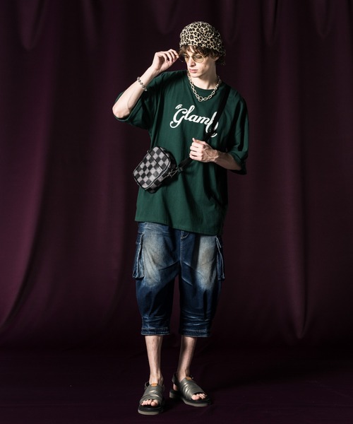 「glamb」 半袖Tシャツ M ブラック メンズ_画像8