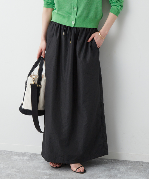 「journal standard L'essage」 ロングスカート - ブラウン レディース_画像2