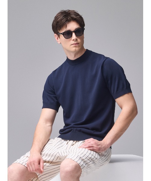 AOURE（アウール） セーター ニット アイスタッチ ニットティーシャツ