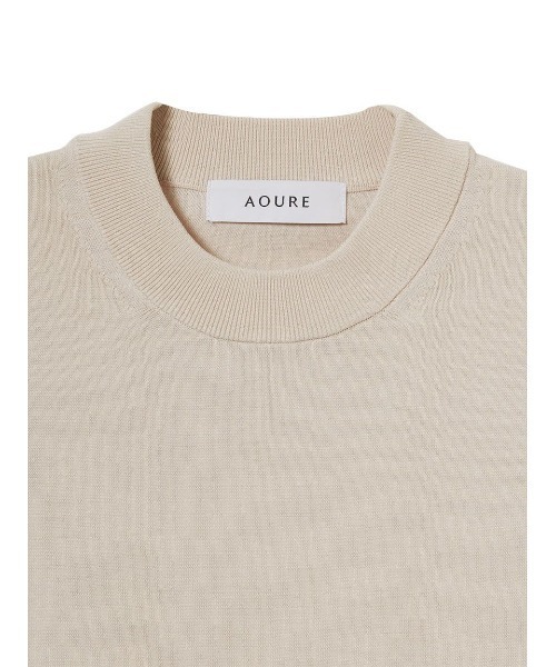 AOURE（アウール） セーター ニット AOUREクールタッチニットTシャツ