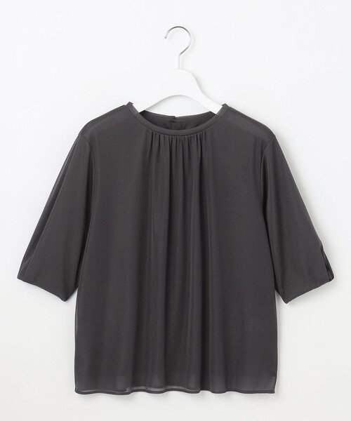 「J.PRESS」 半袖カットソー LARGE ベージュ レディース_画像8