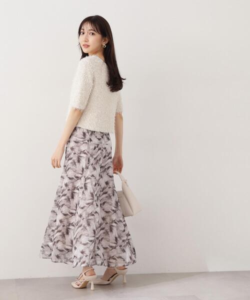 「PROPORTION BODY DRESSING」 フレアスカート SMALL ブルー レディース_画像3