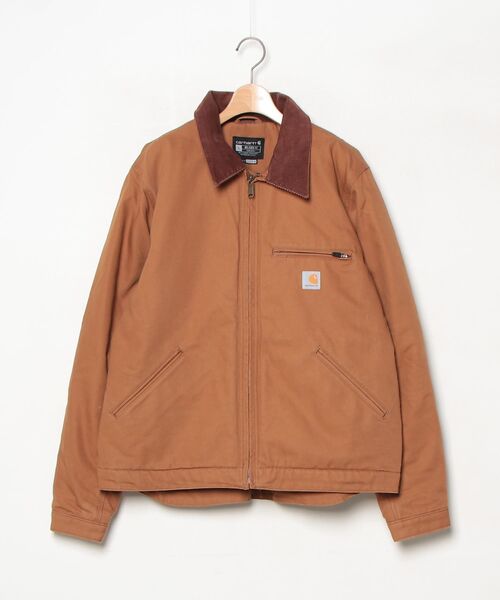 Carhartt（カーハート） ジャケット LARGE ブラウン メンズ : ZOZOTOWN