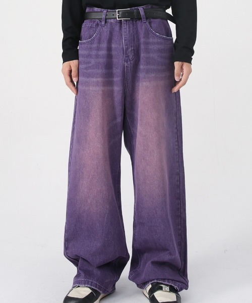 「B.R.U」 デニムパンツ MEDIUM ブルー メンズ_画像9