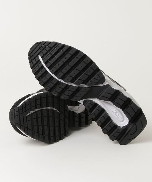 「K-SWISS」 ローカットスニーカー 25.5cm ブラック メンズ_画像3
