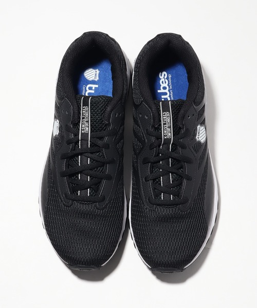 「K-SWISS」 ローカットスニーカー 25.5cm ブラック メンズ_画像6