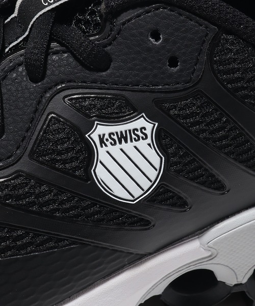 「K-SWISS」 ローカットスニーカー 25.5cm ブラック メンズ_画像9