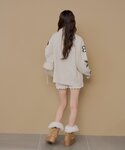 パンツ 「セットアップ対応」レースレイヤードケ...の詳細画像3
