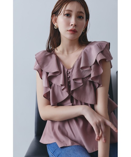 Her lip to Olivia Tiered Top レディース : ZOZOTOWN Yahoo!店 - 通販