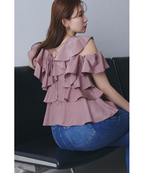 Her lip to Olivia Tiered Top レディース : ZOZOTOWN Yahoo!店 - 通販