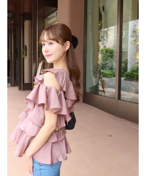 Her lip to Olivia Tiered Top レディース : ZOZOTOWN Yahoo!店 - 通販