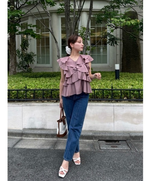 Her lip to Olivia Tiered Top レディース : ZOZOTOWN Yahoo!店 - 通販