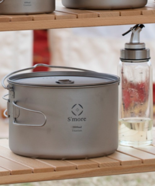 シングルウォール チタンハンギングポット 2800ml