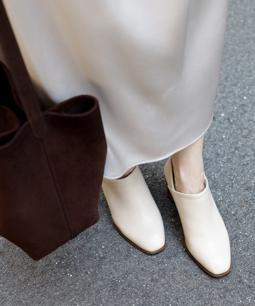 SESTO（セスト） ブーツ ウッドヒールブーティ レディース : ZOZOTOWN