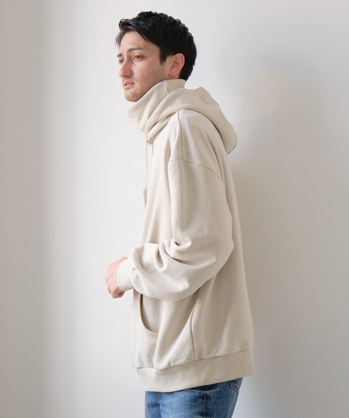  Jeans フリース フード付きパーカー 90064352_cd02.jpg