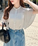 ブラウス シャツ 夏 半袖 「累計販売枚数1万...の詳細画像5