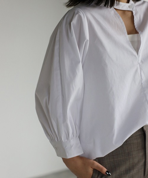 Bonjour Sagan（ボンジュールサガン） ブラウス シャツ 前後2way