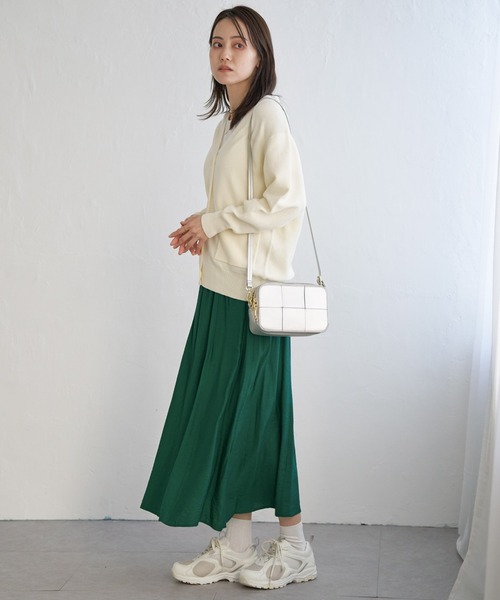 ikka（イッカ） スカート ボリュームギャザースラブスカート