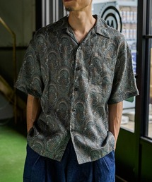 GORDON MILLER（ゴードンミラー） シャツ リネンペイズリー アロハ
