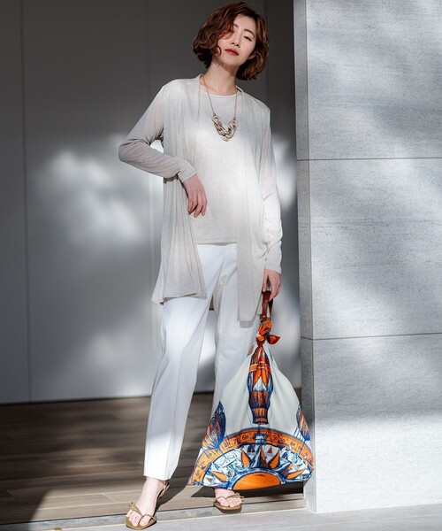 23区（ニジュウサンク） カーディガン 「UVケア/接触冷感」マルチ機能